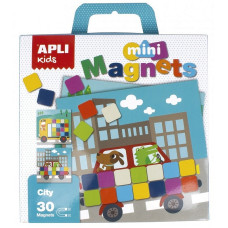 APLI kids Игровой набор с магнитами Город, 16874