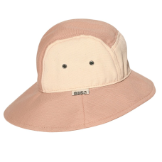 KIETLA Camper Hat UPF50 шапка из органического хлопка NATURAL-PINK, 0-12 месяцев KB1NP