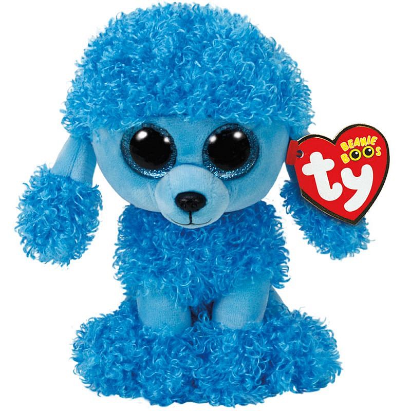 TY Beanie Boos Мягкая игрушка BLUE POODLE MANDY 15.5см, TY36851