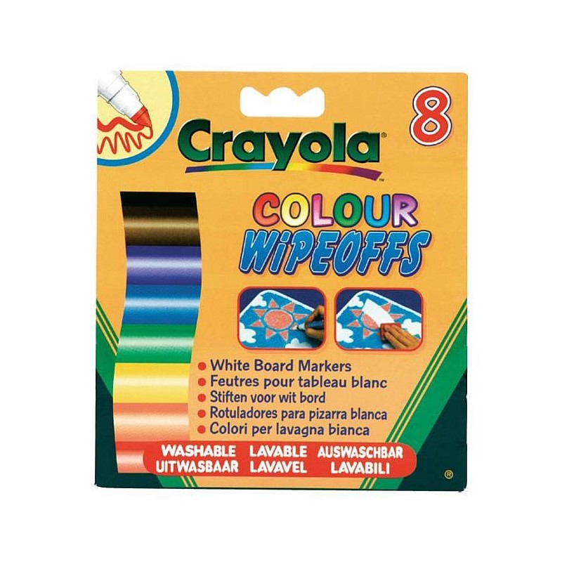 CRAYOLA Маркеры для белой доски, 8 шт., 8223 СКИДКА