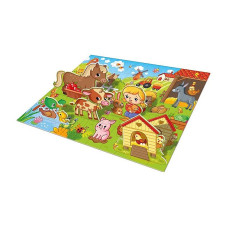 GERARDOS TOYS Grafix пазл 3D Farm 55шт. 56576 РАСПРОДАЖА