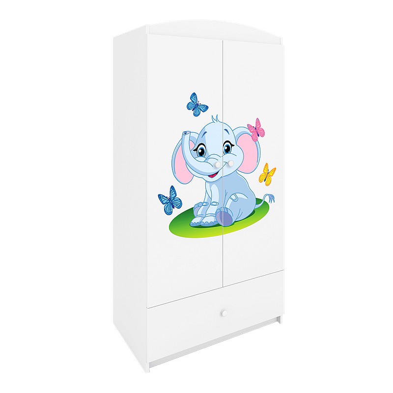 KOCOT KIDS Шкаф BABYDREAMS white Baby elephant