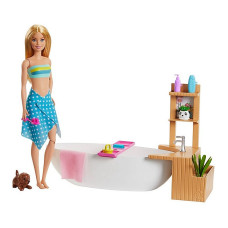 BARBIE Bathtub кукла с ванной и аксессуарами GJN32