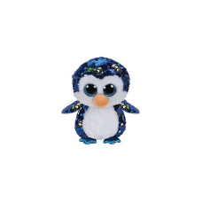 TY Flippables Мягкая игрушка PAYTON SEQUIN PENGUIN reg 24см, TY36437