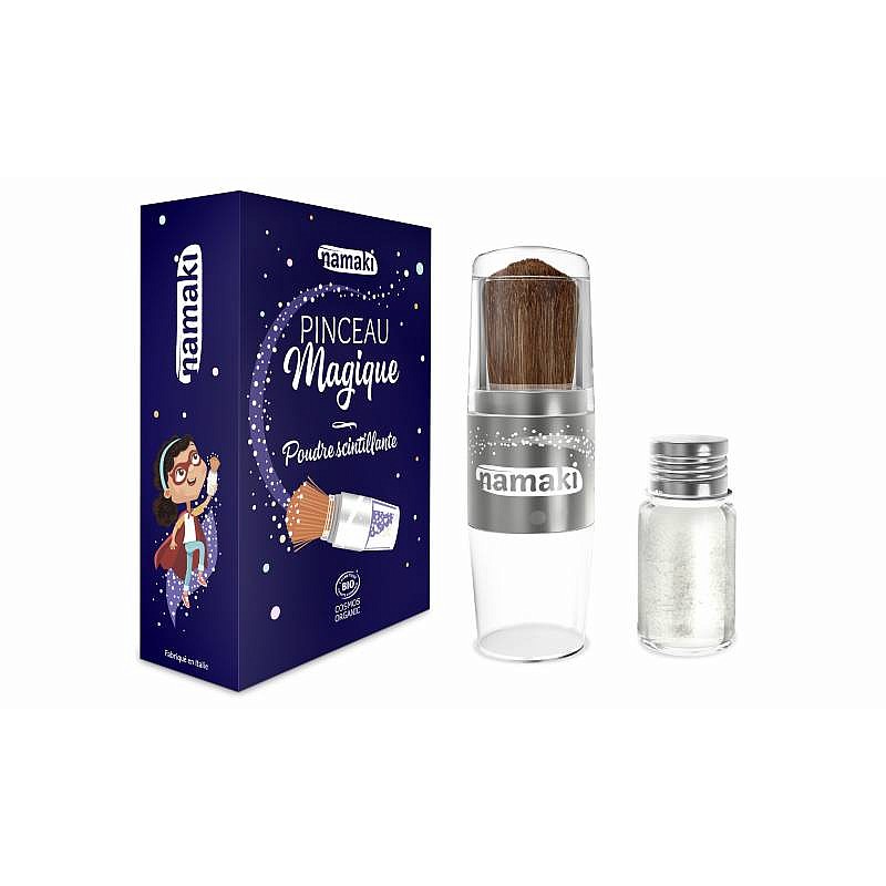 NAMAKI пудра с кистью Magical Brush 110026 Silver