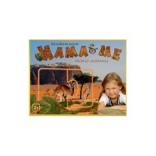 PIO Развивающий пазл Mama & Me - World Animals 8x2 шт. 2 года. PN60402