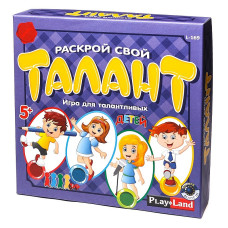 PLAYLAND Настольная игра Раскрой свой Талант, L-169