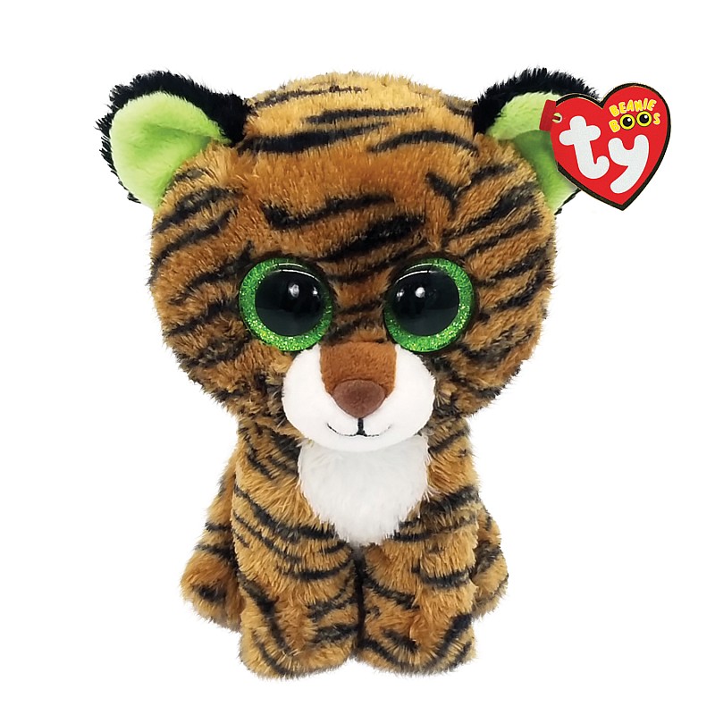 TY Beanie Boos Мягкая игрушка 15см, BROWN TIGER TY 36387