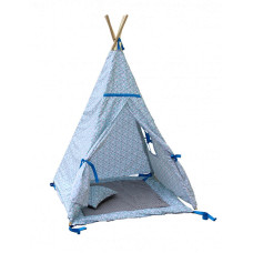 3TOYSM TEEPEE Детская палатка - вигвам CHECKER PATTERN 110x110x170cm TI3_P