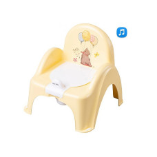 TEGA BABY FOREST FAIRYTALE Детский горшок-стульчик c музыкой, PO-073 light yellow