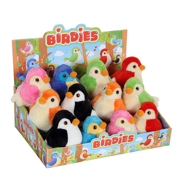 GIPSY BIRDIES Плюш со звуком 14 см