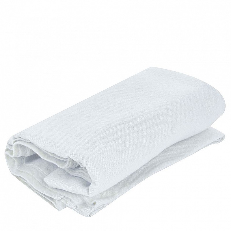 ATK Пеленка фланелевая однотонная 1шт. 70x80см, 7045/7038 белый
