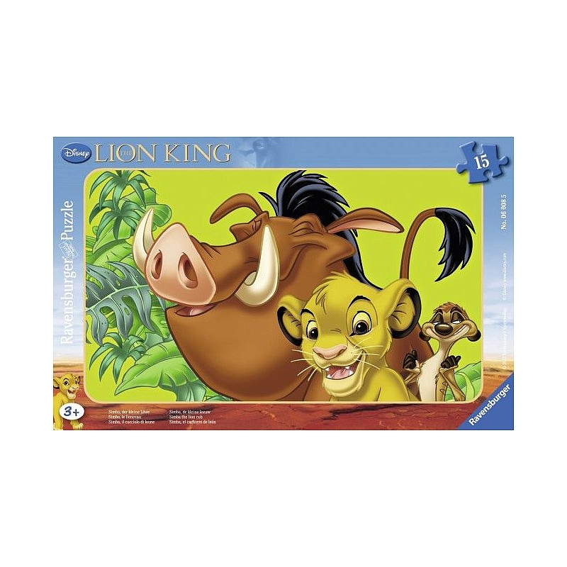 Ravensburger пазл Lion King 15элем. R06008