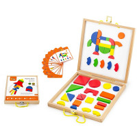 VIGA Магнитные формы и коробка, 59687