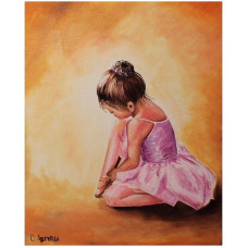 TSVETNOY Алмазная мозаика 30x40см Ballerina baby, LE038e