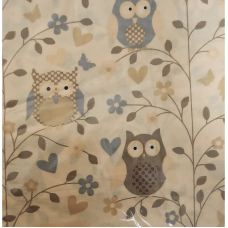 URGA Пододеяльник 120x90см OWL&HEARTS, РАСПРОДАЖА