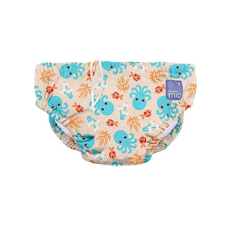 BAMBINO MIO Swim Nappies плавки BLUE SQUID, M (7-9кг)