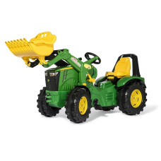 ROLLY TOYS педальный трактор-погрузчик Rolly X Track Premium John Deere 8400R 651047