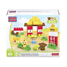 MEGA BLOKS Stacking Snacks конструктор 40шт. DPY50