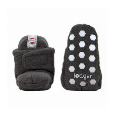 Lodger Slipper Fleece Botanimal тапочки, Raven, 12-18, SL 587