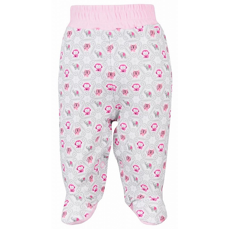 KOALA DZUNGLA штанишки - ползунки 74 размер 05-369 розовый/серый