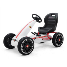 MILLY MALLY ABARTH Картинг с педалями WHITE 3172