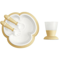 BABYBJORN Baby Feeding set Комплект для кормления ребенка 4м+, 078166 Powder Yellow