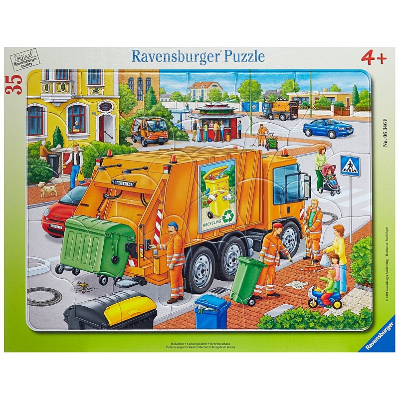 RAVENSBURGER пазл в рамке 35 элементов 4+, 06346