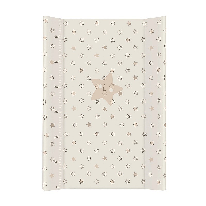 CEBABABY мягкая пеленальная поверхность 50x70см STARS BEIGE W-102-066-111