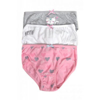YO BABY Комплект трусиков 3 шт., 86-92 см, MD-18A girls