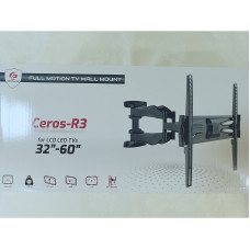 Ceros R3 настенное крепление для телевизора 32-60 дюймов, до 30 кг, черный R3