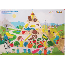 PlayMais пазл 41шт. Educational Food Pyramid 160746