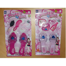 ERJUTOYS пластмассовые туфли c аксессуарами Pretty Girl, JU9283