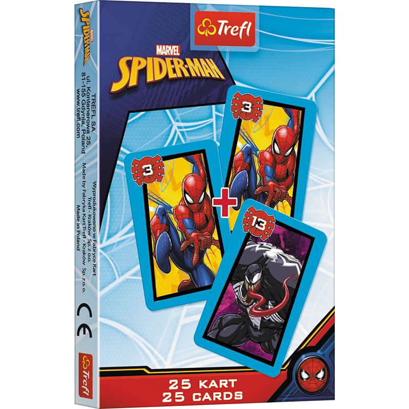 TREFL SPIDER-MAN Карточная игра Человек-паук