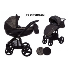 BABYACTIVE MOMMY универсальная коляска 2в1, Obsidian 22