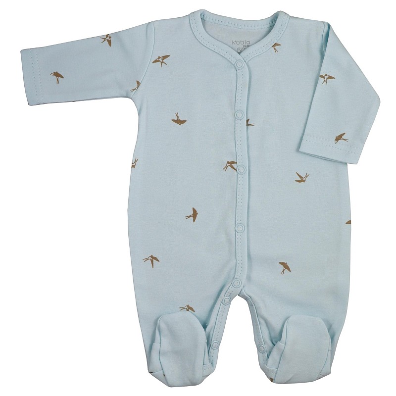 KOALA Swallows ползунки с длинными рукавами 62.размер, 10-051 blue