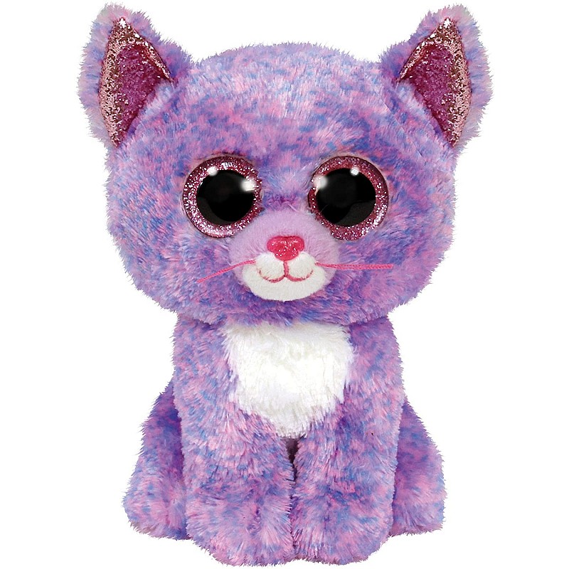 TY Beanie Boos Мягкая игрушка Cassidy lavender cat TY36248