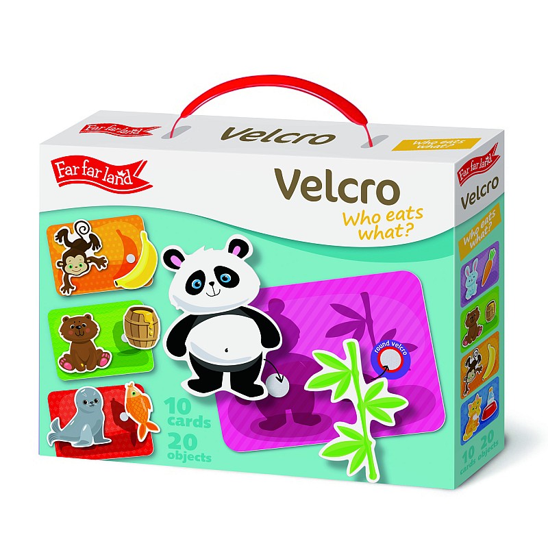 FAR FAR LAND velcro игра на липучке Кто что ест? F-02837