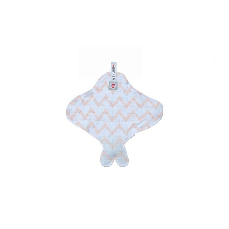 LODGER Cuddler Native kokvilnas mīļlupatiņa, NUDE CD031