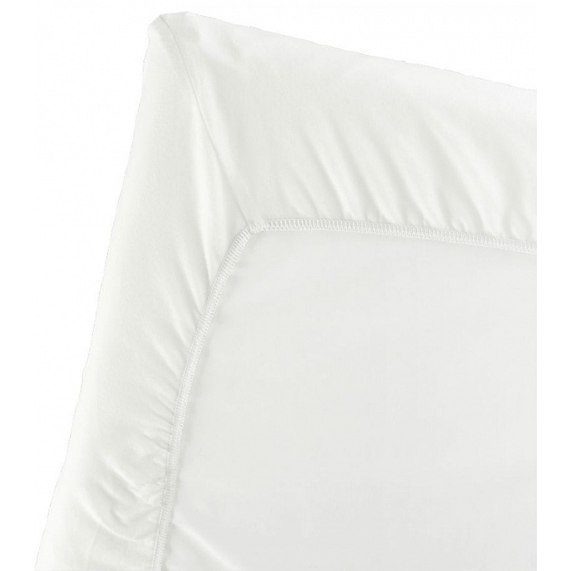 BABYBJORN Travel Cot Light простынь на резинке 105x60см для манежа, WHITE ORGANIC 043035