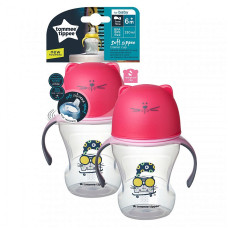 TOMMEE TIPPEE Тренировочная поильник, розовый 230мл, 44718311