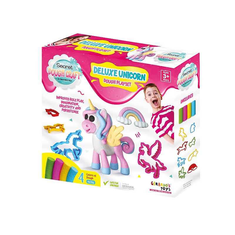 GERARDOS TOYS набор пластилина DELUXE UNICORN 3г+ 56451