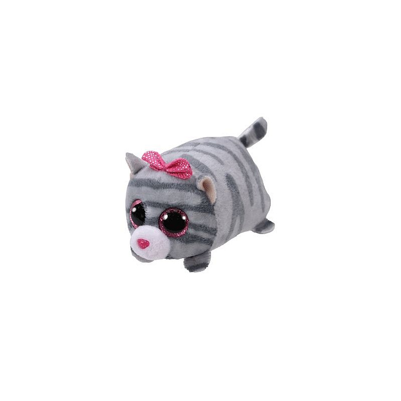 TY Teeny Tys Мягкая игрушка GREY CAT CASSIE 9см, TY42312