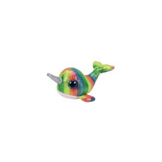 TY Beanie Boos Мягкая игрушка NORI - narwhal reg 15см, TY36216 РАСПРОДАЖА