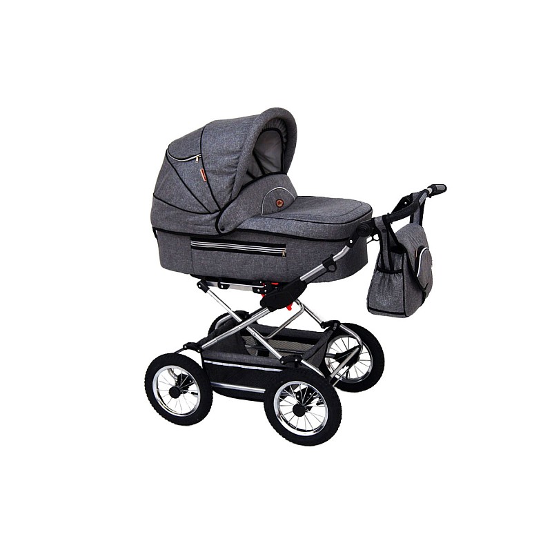 Baby Fashion FANARI Универсальная коляска 2in1, 124 Grey