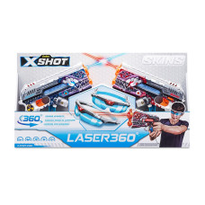 X-SHOT игрушечное оружее "Laser Skins", 2 шт., в ассортименте, 36602