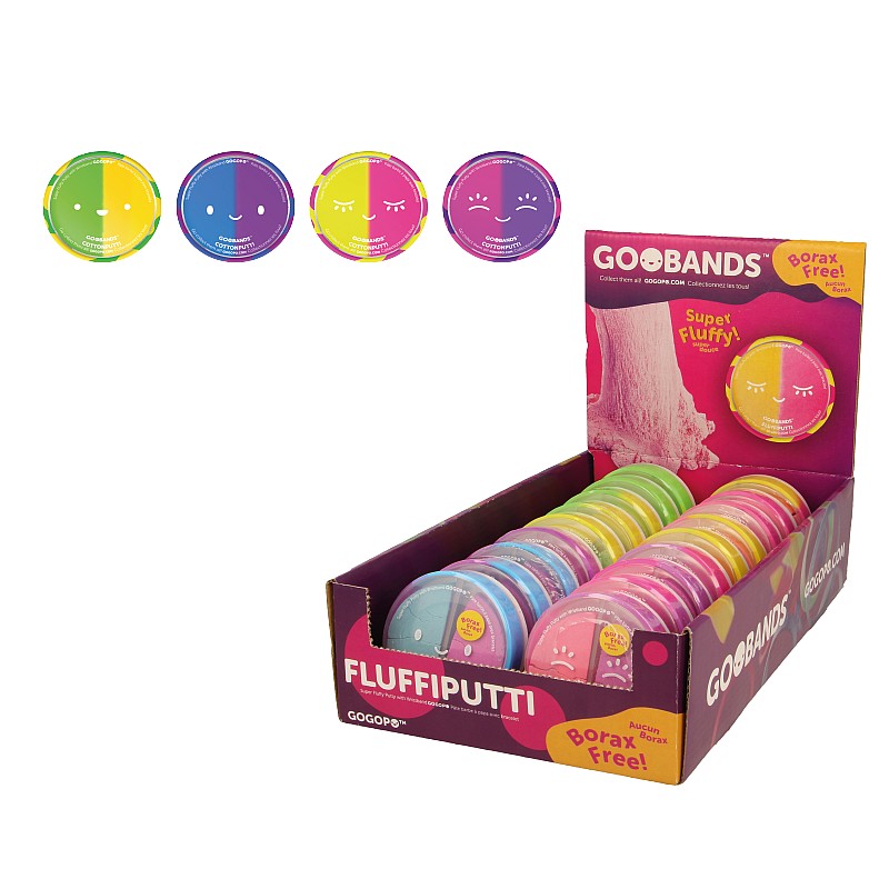 GOO BANDS FLUFFIPUTTI Neon slaims, GP216