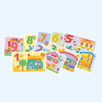 PlayMais карточки с заданиями Fun to learn Numbers 14шт. 160171