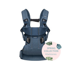 BABYBJORN ONE Cotton Mix Рюкзак-кенгуру CLASSIC DENIM/MIDNIGHT BLUE