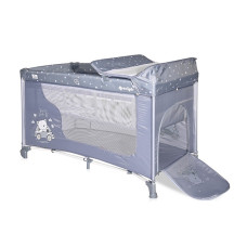 LORELLI MOONLIGHT 2 LAYERS кровать для путешествий SILVER BLUE CAR, 2 уровня